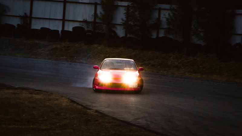 Illustration for article titled Pictures of the last drift session of the day, yesterday @ Auto Land Tsukude...